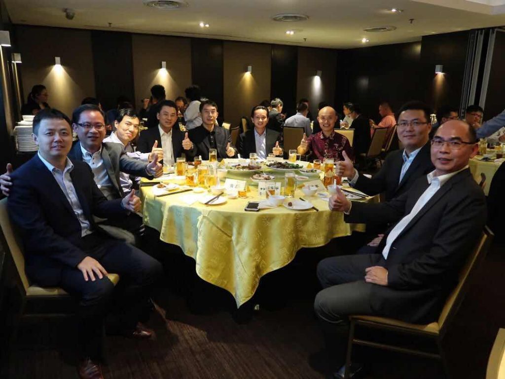 马来西亚中资企业协会与马来西亚中华总商会青商团联谊晚宴