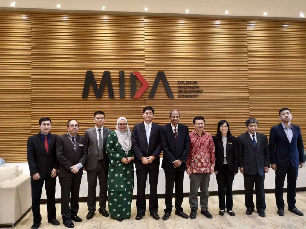 张敏会长率中资企业协会代表拜会马来西亚投资发展局