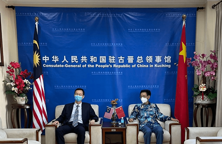 砂拉越分会拜访中国驻古晋总领馆 | CECCM Sarawak Working Committee visits Consulate-General of the People’s Republic of China in Kuching